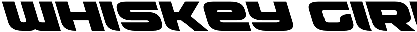 Whiskey Girls Leftalic Italic font
