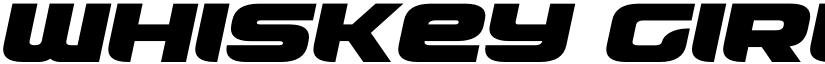 Whiskey Girls Semi-Italic Semi-Italic font