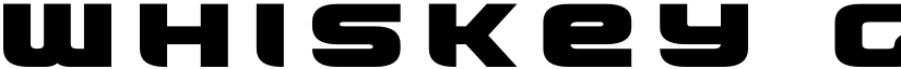 Whiskey Girls Title Regular font