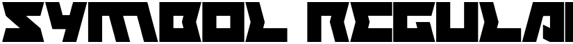 symbol Regular font