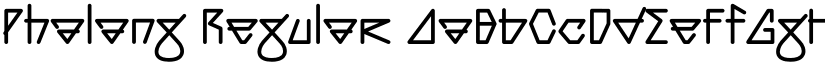 Phalang Regular font