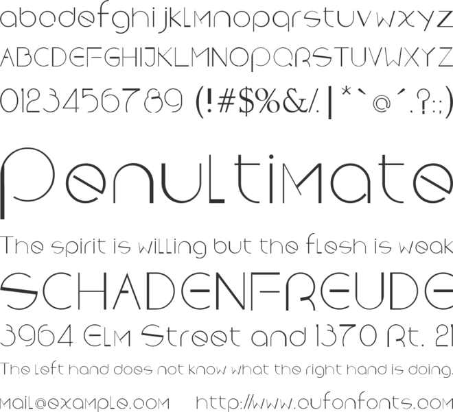 space 1 font preview