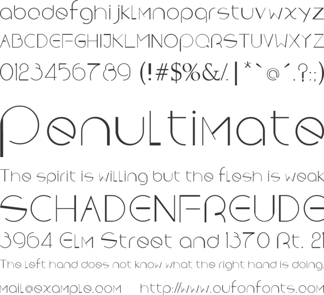 space 1 font preview