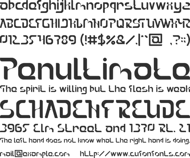 The Sound font preview