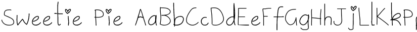Sweetie Pie font