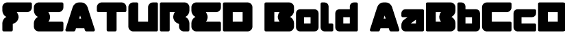FEATURED Bold font