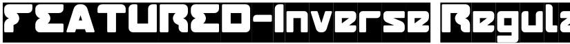 FEATURED-Inverse Regular font