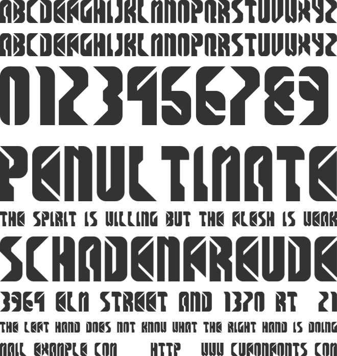 SPACE COWBOYS font preview