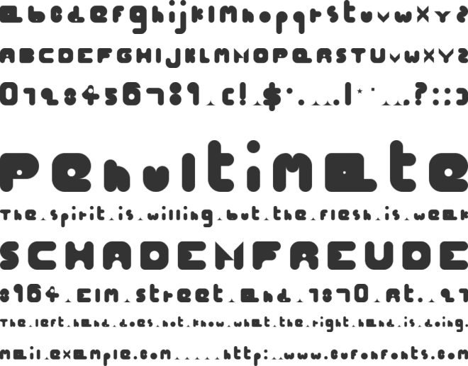 hellogoodbye font preview