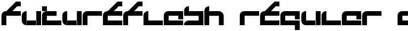FutureFlash font download