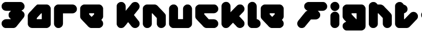 Bare Knuckle Fight-Light Regular font