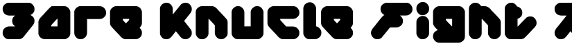 Bare Knucle Fight Regular font