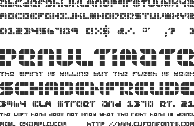 9sqgrd font preview