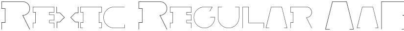Rexic Regular font