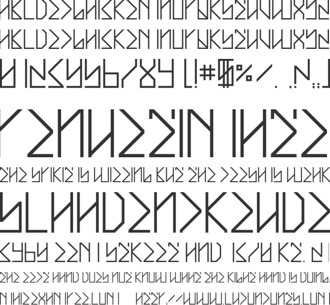 Street Math font preview
