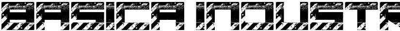 Basica industrial Regular font