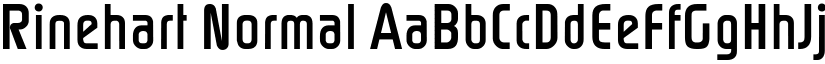 Rinehart Normal font