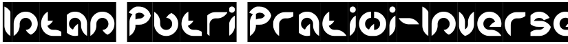 Intan Putri Pratiwi-Inverse Regular font