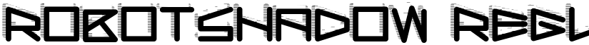 RobotShadow font download