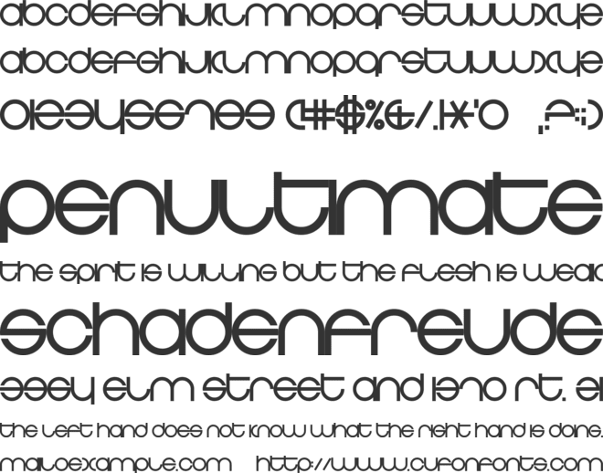 Zdyk Pisces font preview