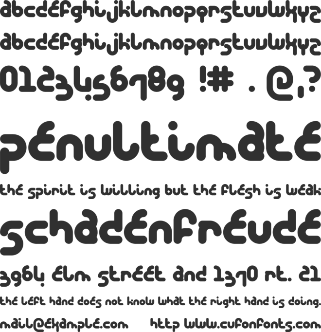 Candy Haus font preview