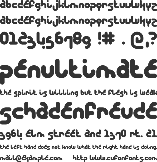 Candy Haus font preview