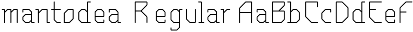 mantodea font download