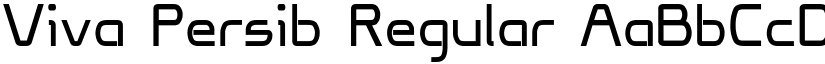 Viva Persib Regular font