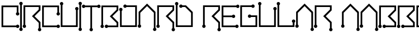 Circuitboard font download
