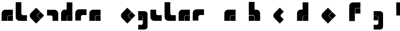 Calendra Regular font