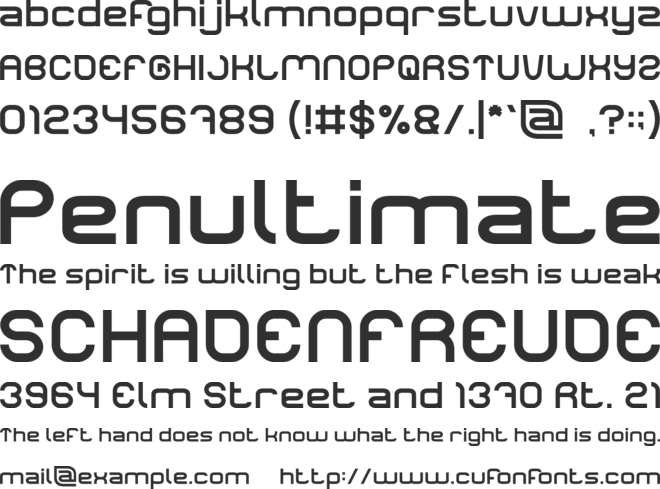 LIFE FOR FUN font preview