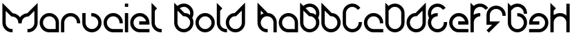 Maruciel Bold font