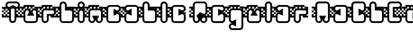 Turbineable Regular font