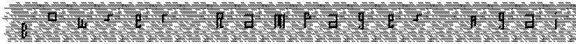 Bowser Rampages Again Regular font