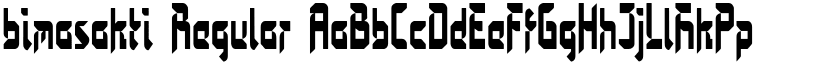 bimasakti font download