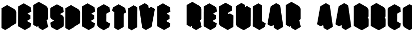 Perspective Regular font