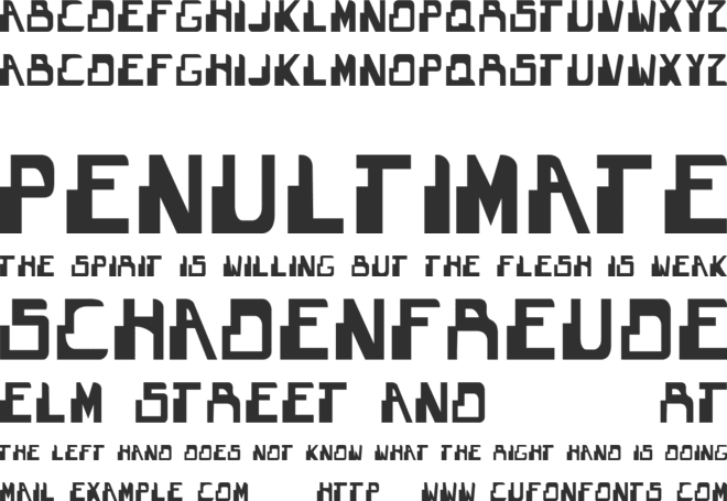 TheGuardian font preview