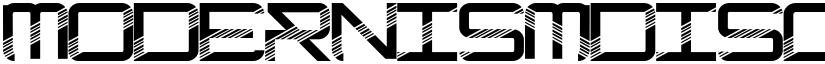 ModernismDisco Regular font