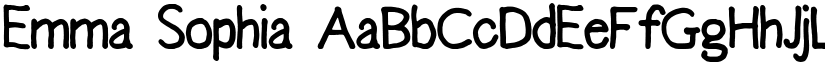 Emma Sophia font