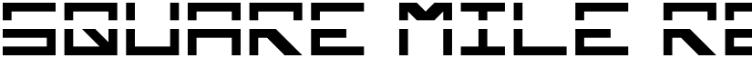 Square Mile Regular font