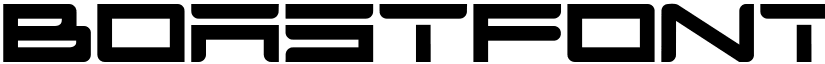 BOASTfont Regular font