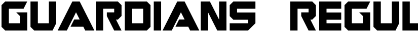 Guardians font download