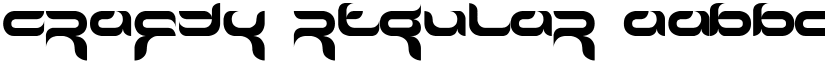 crafty Regular font