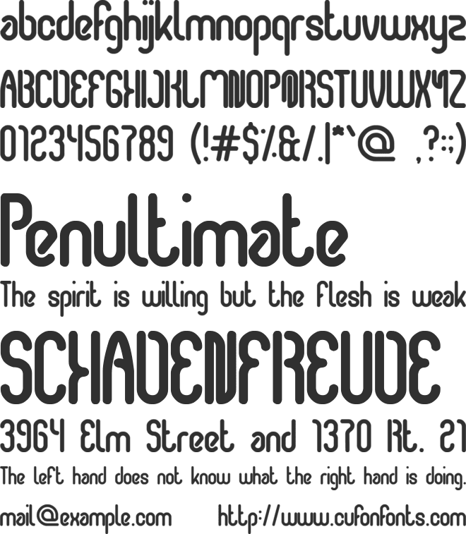 airwaves font preview