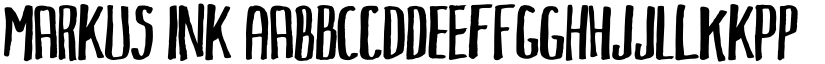 Markus Ink font