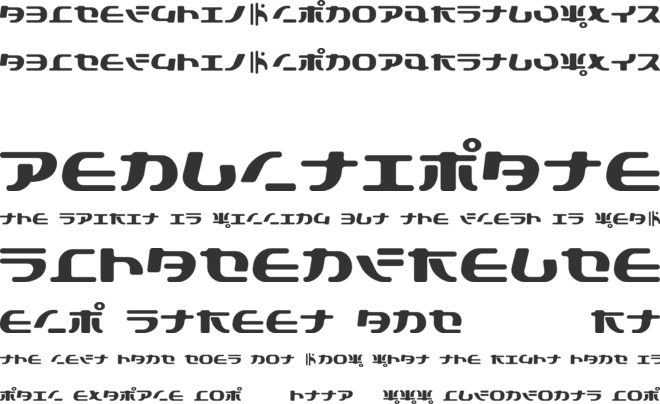 TokyoSoft font preview