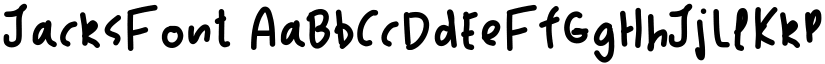 JacksFont font download