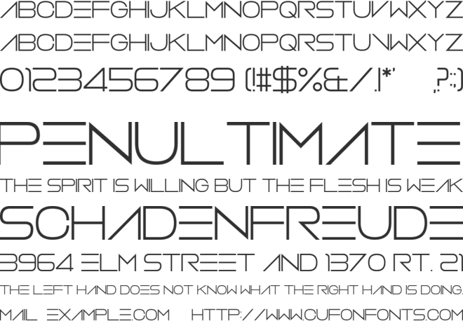 Vermin Vibes 2 White font preview