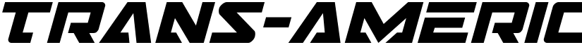 Trans-America Italic Italic font