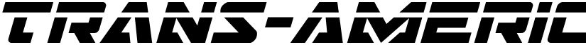 Trans-America Laser Italic Italic font